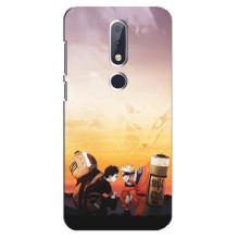 Чохли з принтом НАРУТО на Nokia 6.1 Plus (Наруто Гаара)