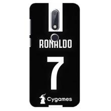 Чехол Криштиану Роналду для Nokia 6.1 Plus (AlphaPrint) (RONALDO 7)