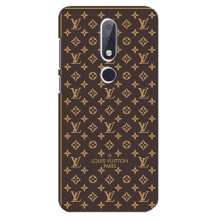 Чехол Стиль Louis Vuitton на Nokia 6.1 Plus (Фон Луи Виттон)