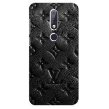 Текстурный Чехол Louis Vuitton для Нокиа 6.1 Плюс – Черный ЛВ