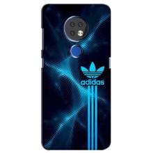 Чохли Адидас для Nokia 6.2 (2019) (AlphaPrint) (Синій Адідас)