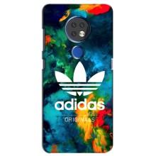 Чохли Адидас для Nokia 6.2 (2019) (AlphaPrint) (Яскравий Адідас)