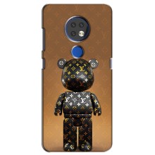 Чехлы для Nokia 6.2 (2019) - Bearbrick Louis Vuitton (PREMIUMPrint) (Bearbrick)