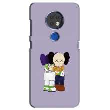 Чехлы для Nokia 6.2 (2019) - Bearbrick Louis Vuitton (PREMIUMPrint) (Дружба Беарбрик)