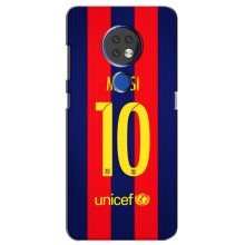 Чохли Мессі для Nokia 6.2 (2019) (AlphaPrint) (Messi Barca 10)