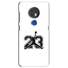 Чохли для Nokia 6.2 (2019) - з картинкою JORDAN (AlphaPrint) (Jordan 23)