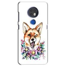 Чохли з картинкою Лисичка для Nokia 6.2 (2019) (VPrint) (Весела лисичка)