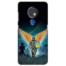 Чехлы с картинкой ЗСУ для Nokia 6.2 (2019) (AlphaPrint) – Солдат ЗСУ