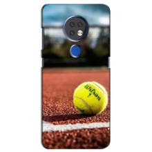 Чехлы с принтом Спортивная тематика для Nokia 6.2 (2019) (Теннисный корт)
