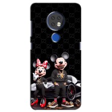 Чехол Disney Mouse Nokia 6.2 (2019) (PREMIUMPrint) (Семья Маусов)