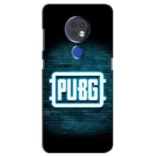 Чеjхол PUBG для Нокіа 6.2 (2019) (AlphaPrint) (Лого PUBG)