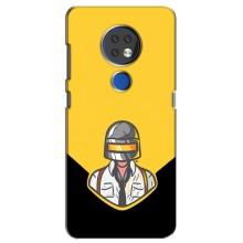 Чеjхол PUBG для Нокіа 6.2 (2019) (AlphaPrint) (Пабг в шоломі)