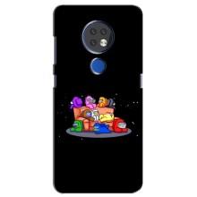 Чохли Амонг Ас для Nokia 6.2 (2019) (AlphaPrint) (Амонг-ас)