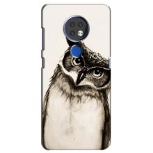 Чохол з пташками на Nokia 6.2 (2019) (VPrint) (Сова)