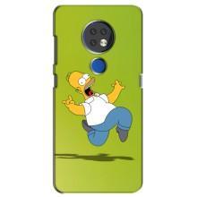Чjхол з Сімпсонами для Nokia 6.2 (2019) (VPrint) (Гомер Сімпсон)