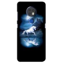 Чехол Unicorn на Nokia 6.2 (2019) (Единорог)