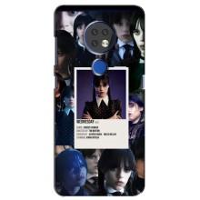 Чохли Венсдей на Nokia 6.2 (2019) Уенсдей (AlphaPrint) (колаж Венздей)