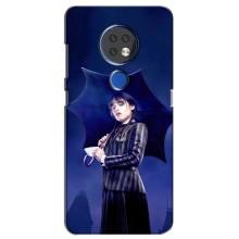 Чохли Венсдей на Nokia 6.2 (2019) Уенсдей (AlphaPrint) (Венздей з парасолькою)