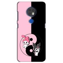 Чохол з кроликом Куромі на Nokia 6.2 (2019) – Куромі Інь Янь