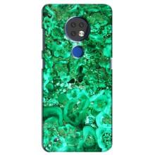 Мраморний чехол на Nokia 6.2 (2019) (VPrint) (Салатовий Мрамор)