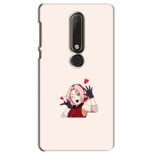 Чехлы Персонажи Аниме Наруто для Nokia 6 2018 (AlphaPrint)