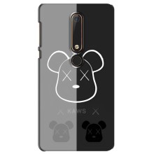 Чохли для Nokia 6 2018 - Bearbrick Louis Vuitton (PREMIUMPrint) – БеарБрік очі