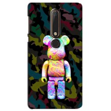 Чохли для Nokia 6 2018 - Bearbrick Louis Vuitton (PREMIUMPrint) – Яскравий Bearbrick