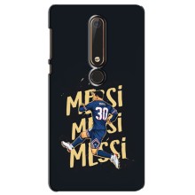 Чохли для Nokia 6 2018 (Leo чемпіон) (AlphaPrint) (Messi ПСЖ)