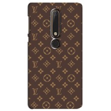 Чохли Луі Вітон для Nokia 6 2018 (AlphaPrint - LOUIS VUITTON) – фон LOUIS VUITTON