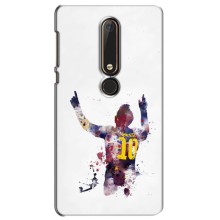 Чохли Мессі для Nokia 6 2018 (AlphaPrint) (Messi Barca)