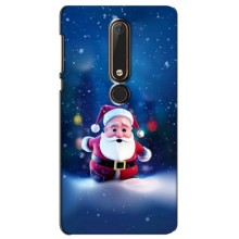 Чехлы на Новый Год Nokia 6 2018 (Маленький Дед Мороз)