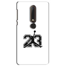 Чохли для Nokia 6 2018 - з картинкою JORDAN (AlphaPrint) (Jordan 23)