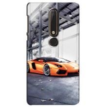Чехлы с Машинами на Нокиа 6 (2018) (VPrint) (Sport Car)