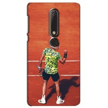 Чехлы с принтом Спортивная тематика для Nokia 6 2018 – Алькарас Теннисист