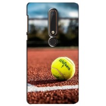 Чехлы с принтом Спортивная тематика для Nokia 6 2018 – Теннисный корт