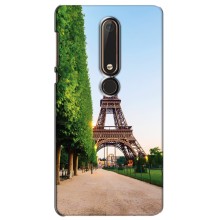 Чехол Эйфелева Башня для Nokia 6 2018 - (AlphaPrint) (Дорога в Париж)