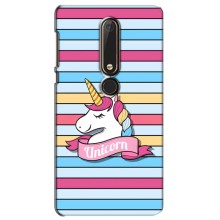 Чохол для Нокіа 6 2018 - (Єдинорожки - Новинки) (AlphaPrint) (Unicorn)