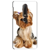 Чехол (ТПУ) Милые собачки для Nokia 6 2018 (Собака Терьер)