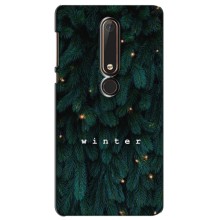 Новорічні, Святкові Чохли для Nokia 6 2018 - 2024 год – Winter