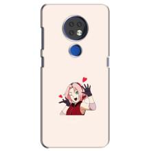 Чехлы Персонажи Аниме Наруто для Nokia 7.2 (AlphaPrint)