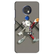 Чохли для Nokia 7.2 - Bearbrick Louis Vuitton (PREMIUMPrint) (Беарбрік Джордан)