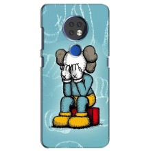 Чехлы для Nokia 7.2 - Bearbrick Louis Vuitton (PREMIUMPrint) (Плач Bearbrick)