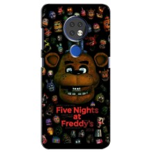 Чехлы Пять ночей с Фредди для Нокиа 7.2 (Freddy)