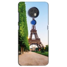 Чохол Ейфелева Вежа Nokia 7.2 - (AlphaPrint) (Дорога до Парижу)