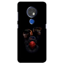 Чохол з Мавпами Nokia 7.2 - (AlphaPrint)