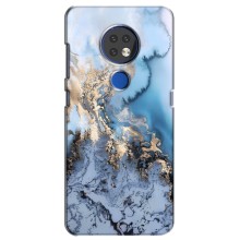 Мраморний чехол на Nokia 7.2 (VPrint) (Ніжний мрамор)