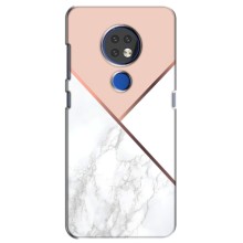 Мраморний чехол на Nokia 7.2 (VPrint) (Тройний мрамор)