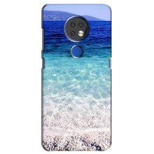 Силіконовий чохол з КАРТИНКАМИ літо для Nokia 7.2 (AlphaPrint) (Море)