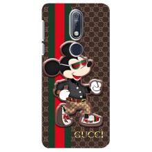 Чехлы Бренд GUCCI для Nokia 7 2018, 7.1 (Маус Гуччи)