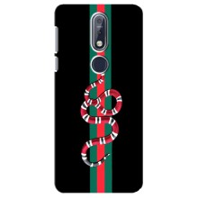 Чехлы Бренд GUCCI для Nokia 7 2018, 7.1 (Змей Гуччи)